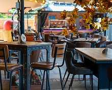 The Lodge Kitchen & Bar restaurant, Balmer Lawn Hotel