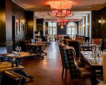 Beresfords restaurant, Balmer Lawn Hotel