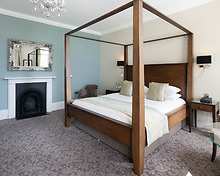 Four Poster room, Barton Hall Hotel & Spa