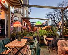 Terrace restaurant, Black Ivy