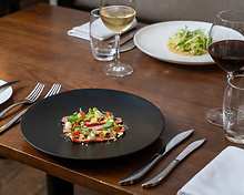 Mayflower Brasserie restaurant, Boringdon Hall Hotel