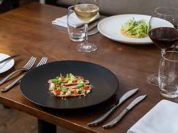 Mayflower Brasserie restaurant, Boringdon Hall Hotel