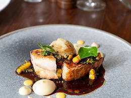 Mayflower Brasserie restaurant, Boringdon Hall Hotel