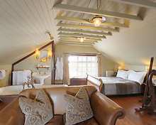 Artist Studio room, Burgh Island Hotel