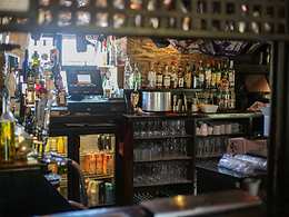 The Pilchard Inn restaurant, Burgh Island Hotel