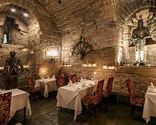 Dungeon Restaurant restaurant, Dalhousie Castle