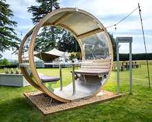 Alfresco dining restaurant, Ellenborough Park Hotel