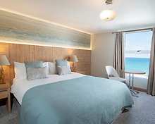Sea View room, Fistral Beach Hotel and Spa