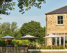 Spa Brasserie restaurant, Headlam Hall