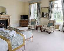 Prinicpal Suite room, Hintlesham Hall
