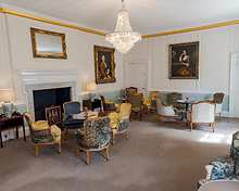 The Lounge restaurant, Hintlesham Hall