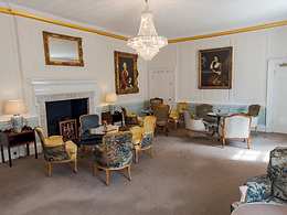 The Lounge restaurant, Hintlesham Hall