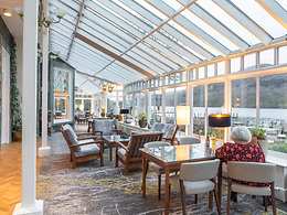Terrace and Conservatory restaurant, Lakeside Hotel and Spa