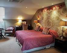 Castle View Superior room, Langley Castle