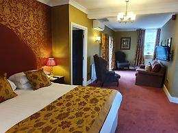Castle View Lodge room, Langley Castle