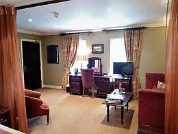 Castle View room, Langley Castle