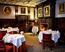 The Restaurant restaurant, Lewtrenchard Manor