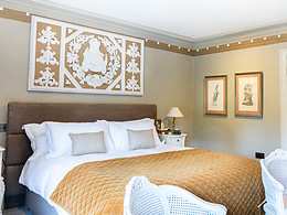 Classic room, Lewtrenchard Manor