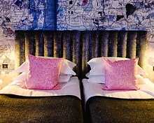 Twin Inland View room, Malmaison Brighton