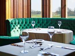 The Library restaurant, Matfen Hall Hotel