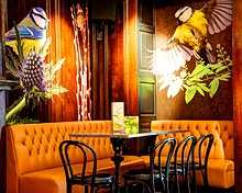 The Lounge Bar restaurant, Oddfellows Chester