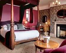 Deluxe Four Poster room, Quy Mill Hotel & Spa