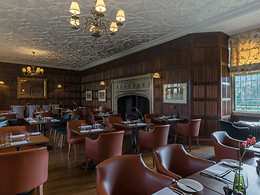 The 1593 Brasserie restaurant, Rushton Hall Hotel & Spa