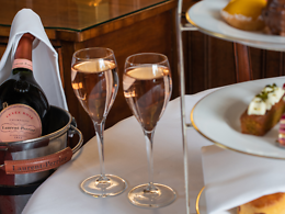 Afternoon Tea in The Great Hall restaurant, Rushton Hall Hotel & Spa