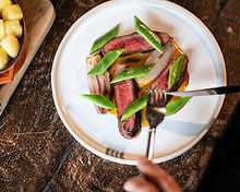 The Restaurant restaurant, The Crown, Bildeston