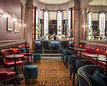 The Consulting Room Bar restaurant, The Bonham Hotel