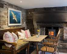The Inn restaurant, The Devonshire Arms at Beeley