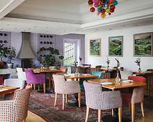 The Brasserie restaurant, The Beeley Inn