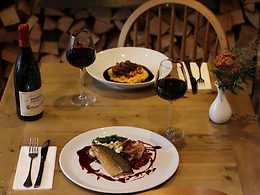 The Inn restaurant, The Devonshire Arms at Beeley
