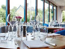 The Brasserie restaurant, The Devonshire Arms at Beeley
