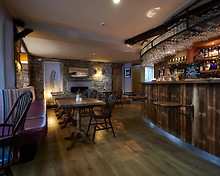 The Inn restaurant, The Devonshire Arms at Pilsley