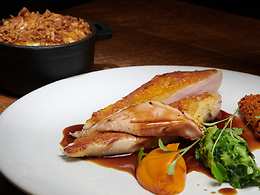 The Inn restaurant, The Devonshire Arms at Pilsley