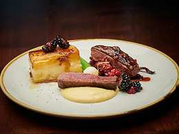 The Brasserie and Bar restaurant, The Devonshire Arms Hotel & Spa