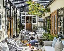 The Secret Courtyard restaurant, The George Hotel SURYA