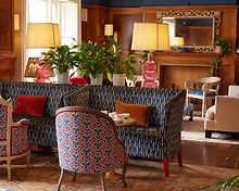 The Danebury Lounge restaurant, The Grosvenor Stockbridge