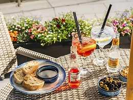 The Gallery Lounge & Terrace restaurant, Headland Hotel & Spa, Torquay