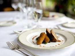 The Oak Room Restaurant restaurant, Tylney Hall